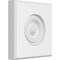 Ekena Millwork Standard Sedgwick Bullseye Rosette With Rounded Edge, 6"W x 6"H x 1"P ROSP060X060X100SDG04 - alternate 1